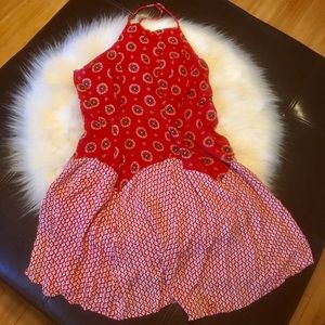 ASOS Red and White Mini Dress